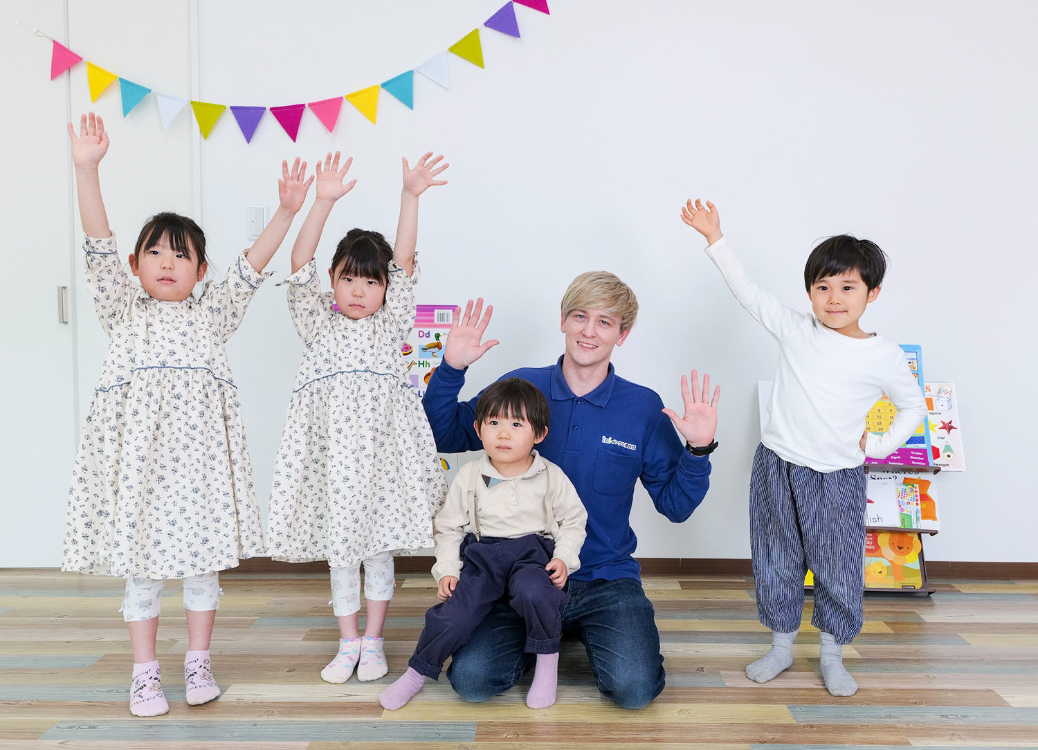 浜松市のこども英会話スクール インクル英会話 葵西校のレッスン風景